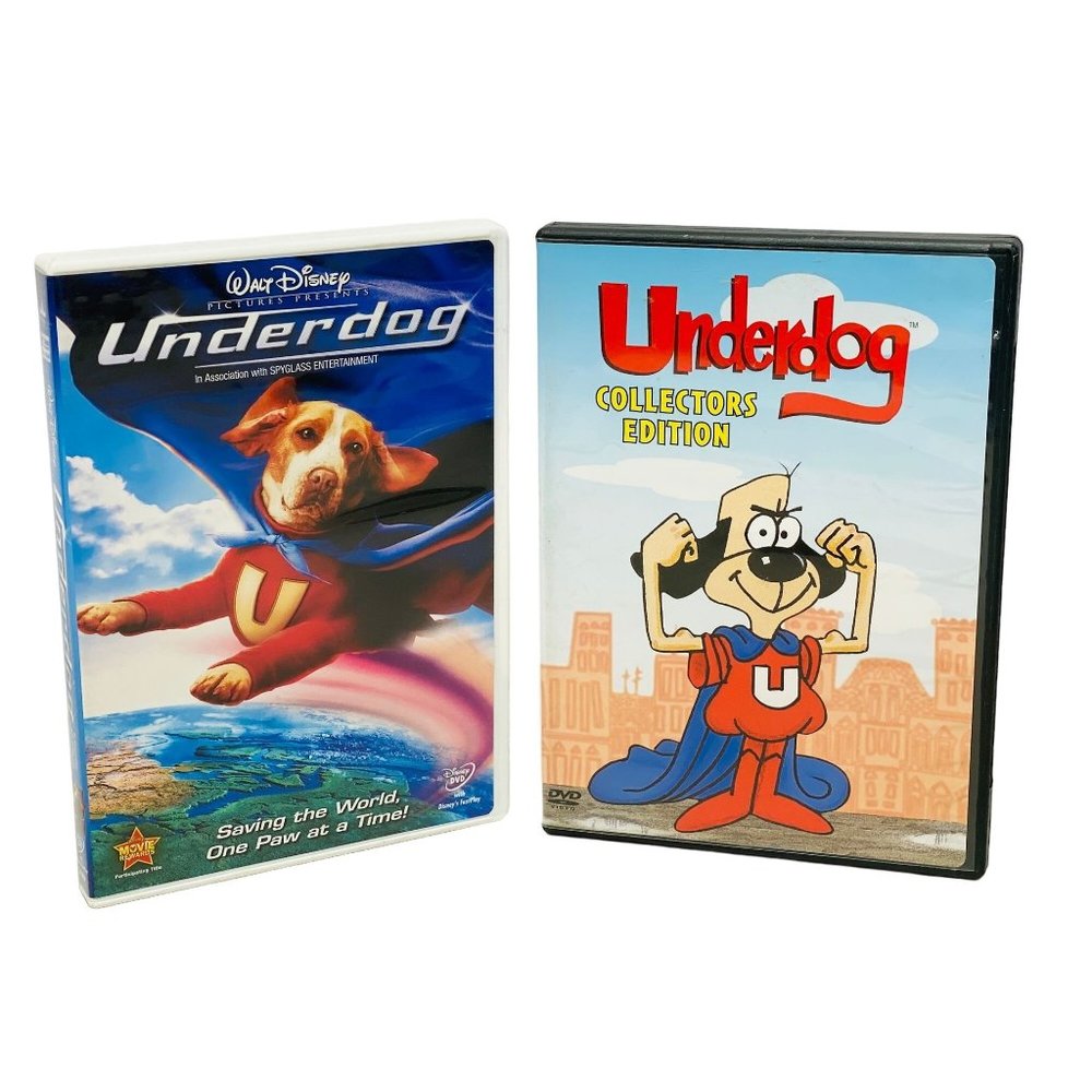 Walt Disney Underdog Movie and Underdog Animation Collectors Edition DVD